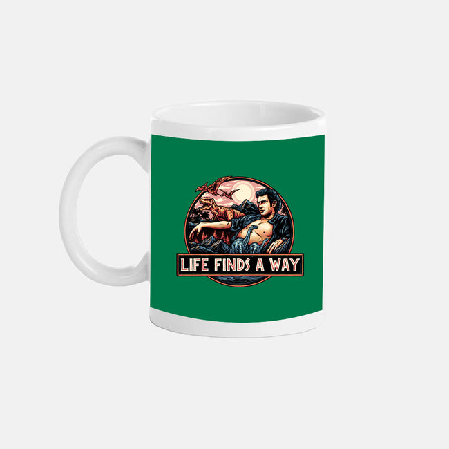 It Will Find A Way-None-Mug-Drinkware-glitchygorilla