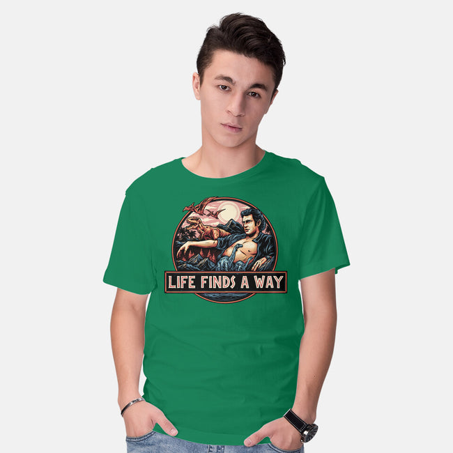 It Will Find A Way-Mens-Basic-Tee-glitchygorilla