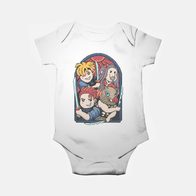 Demon Players-Baby-Basic-Onesie-marsdkart