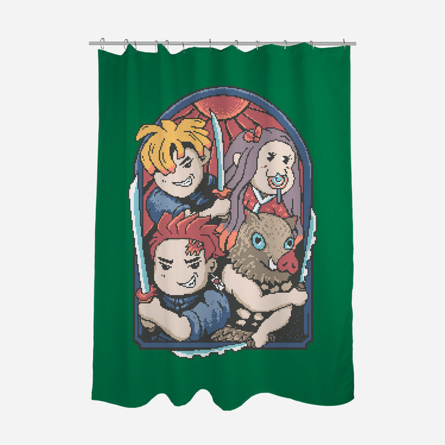 Demon Players-None-Polyester-Shower Curtain-marsdkart