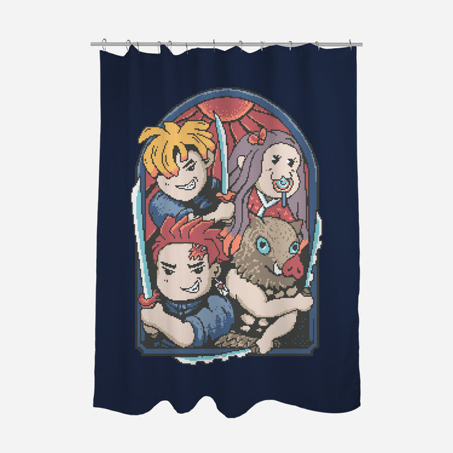 Demon Players-None-Polyester-Shower Curtain-marsdkart