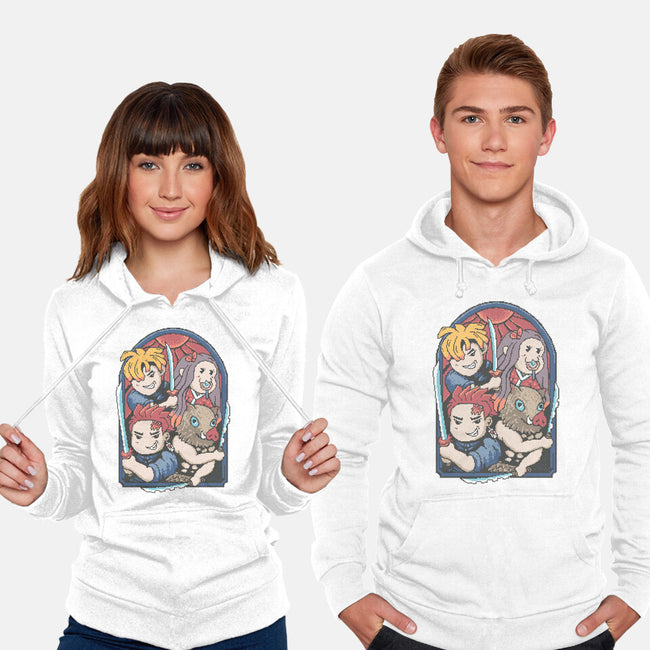 Demon Players-Unisex-Pullover-Sweatshirt-marsdkart