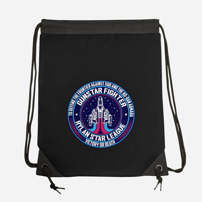 Gunstar Fighter-None-Drawstring-Bag-SuperEdu