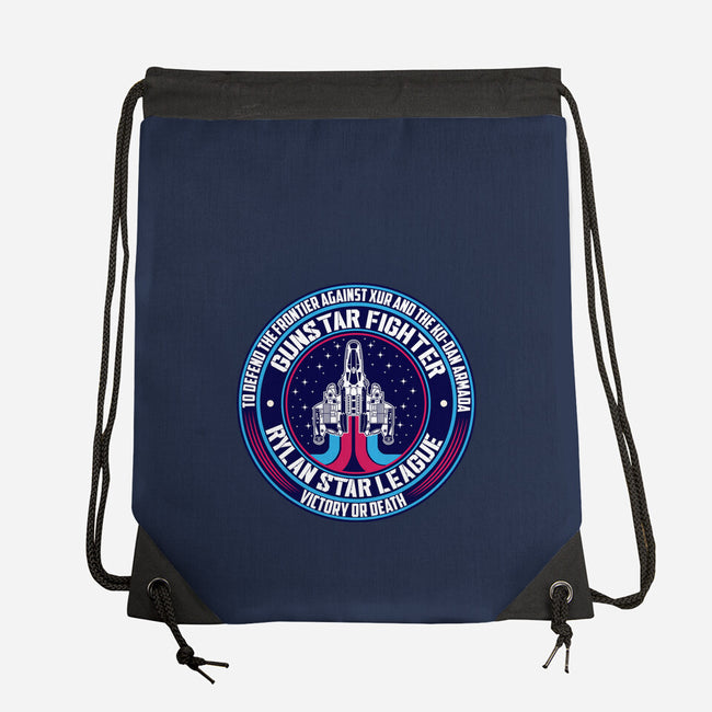 Gunstar Fighter-None-Drawstring-Bag-SuperEdu