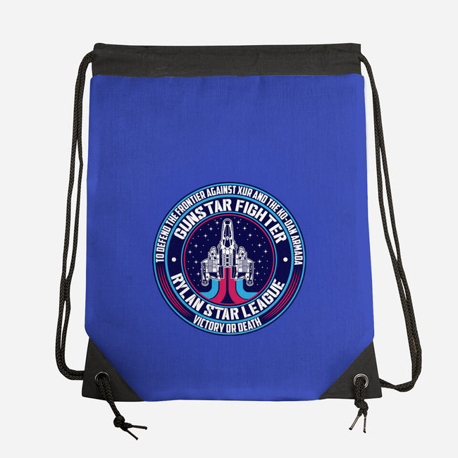 Gunstar Fighter-None-Drawstring-Bag-SuperEdu