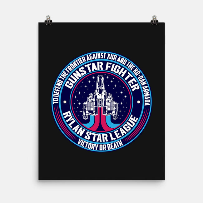 Gunstar Fighter-None-Matte-Poster-SuperEdu