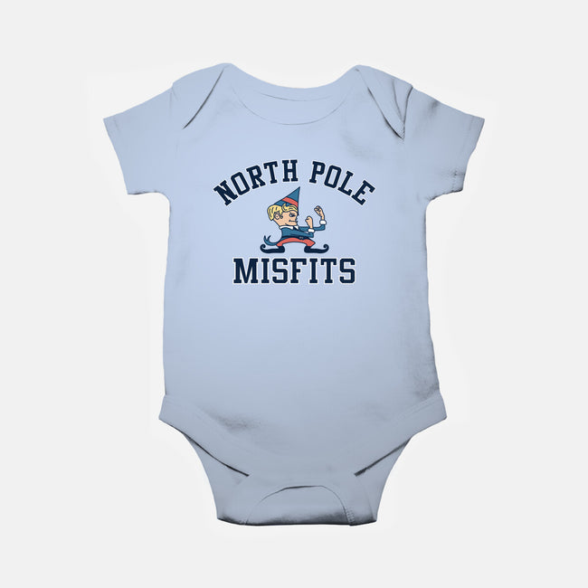 North Pole Misfits-Baby-Basic-Onesie-zachterrelldraws