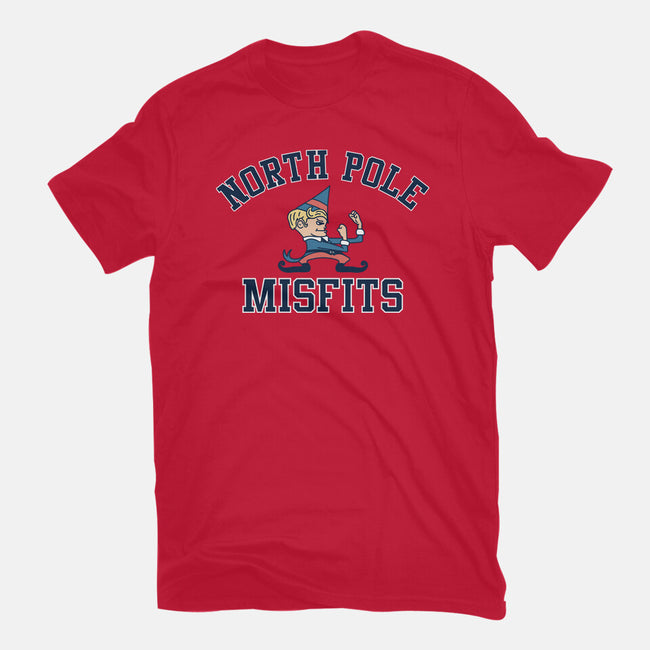 North Pole Misfits-Womens-Basic-Tee-zachterrelldraws