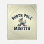 North Pole Misfits-None-Fleece-Blanket-zachterrelldraws