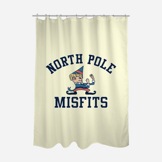 North Pole Misfits-None-Polyester-Shower Curtain-zachterrelldraws