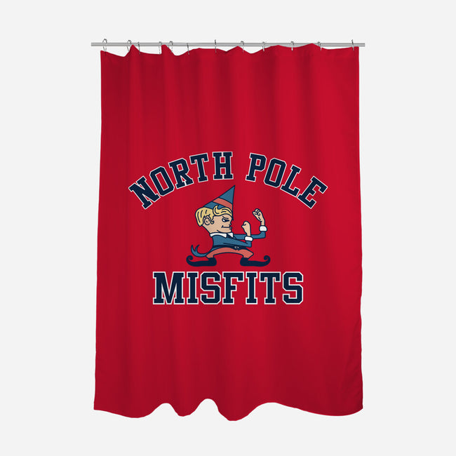 North Pole Misfits-None-Polyester-Shower Curtain-zachterrelldraws