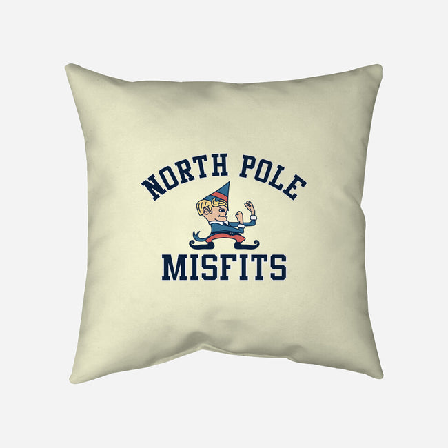 North Pole Misfits-None-Removable Cover w Insert-Throw Pillow-zachterrelldraws