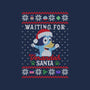 Waiting For Verandah Santa-Mens-Premium-Tee-zachterrelldraws
