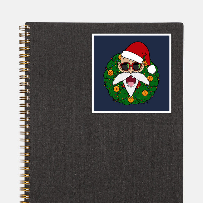 Master Santa-None-Glossy-Sticker-Alexhefe