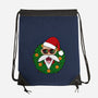 Master Santa-None-Drawstring-Bag-Alexhefe