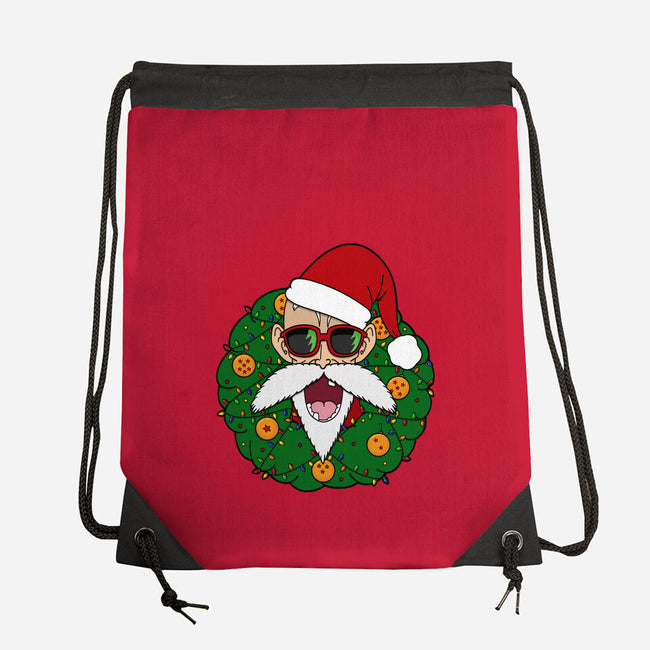 Master Santa-None-Drawstring-Bag-Alexhefe