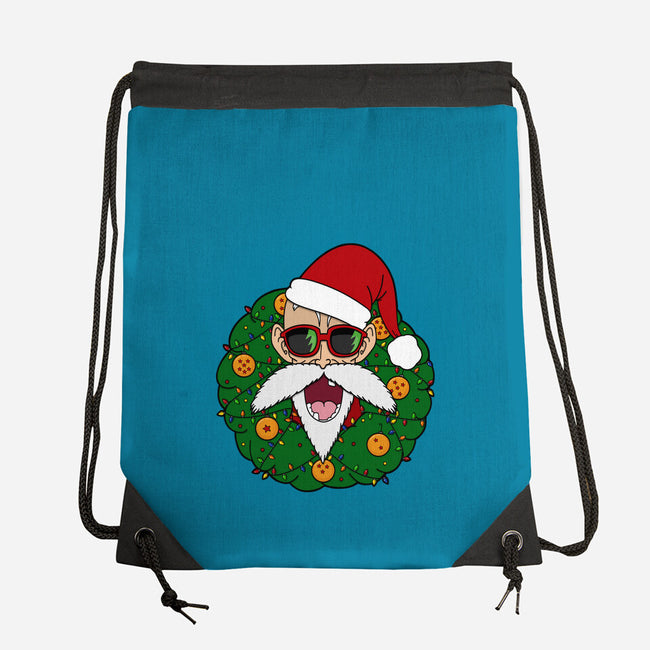 Master Santa-None-Drawstring-Bag-Alexhefe