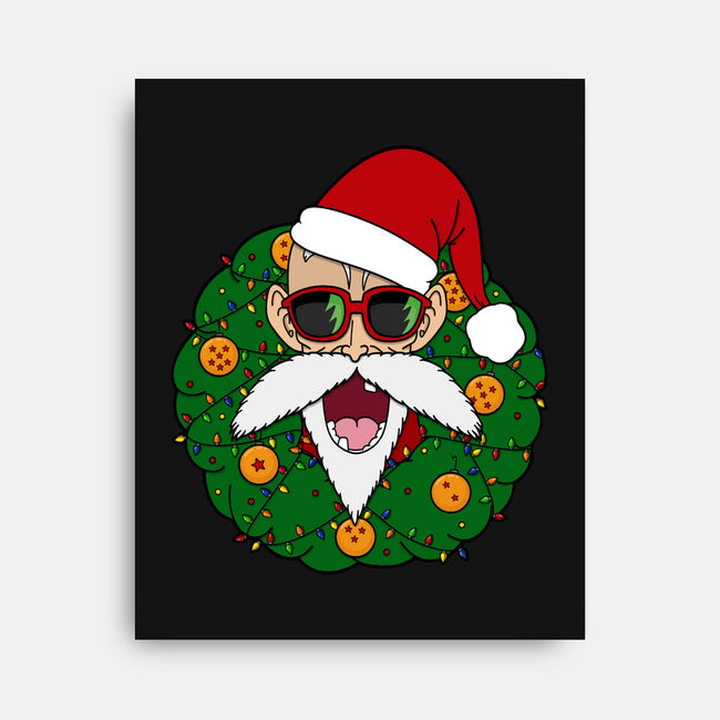 Master Santa-None-Stretched-Canvas-Alexhefe