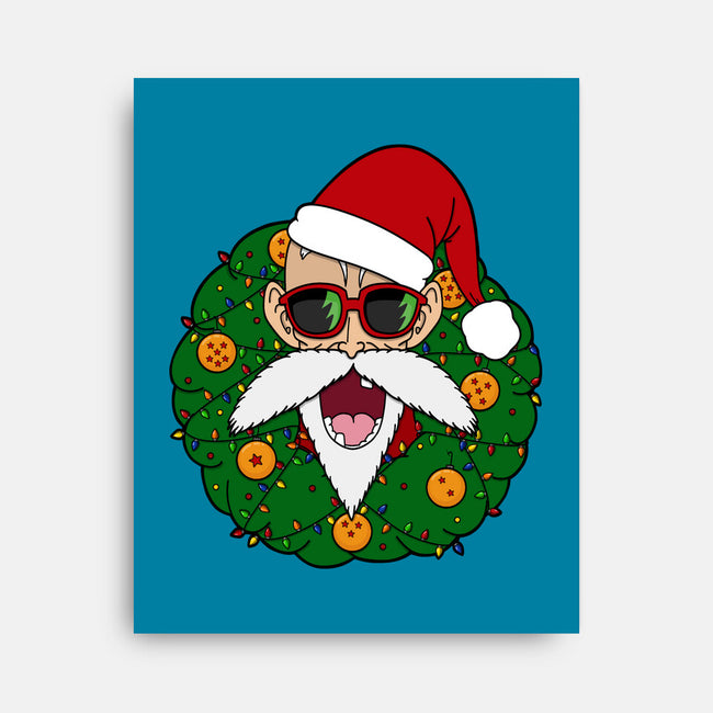 Master Santa-None-Stretched-Canvas-Alexhefe