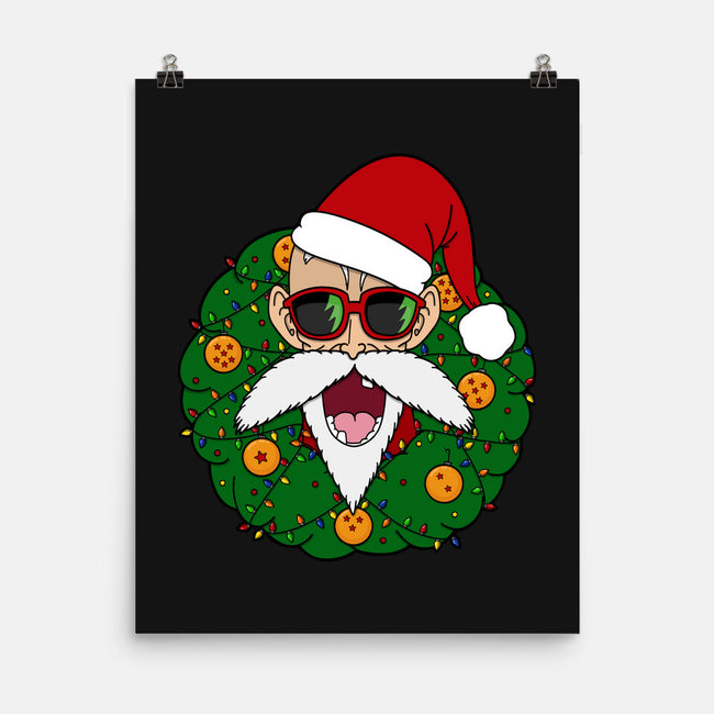 Master Santa-None-Matte-Poster-Alexhefe