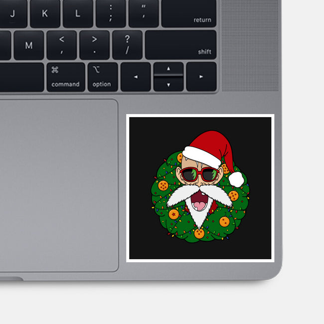 Master Santa-None-Glossy-Sticker-Alexhefe