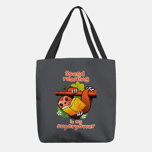 Speed Reading-None-Basic Tote-Bag-imisko