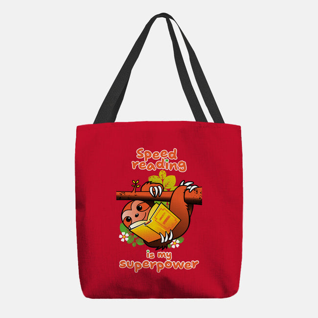 Speed Reading-None-Basic Tote-Bag-imisko