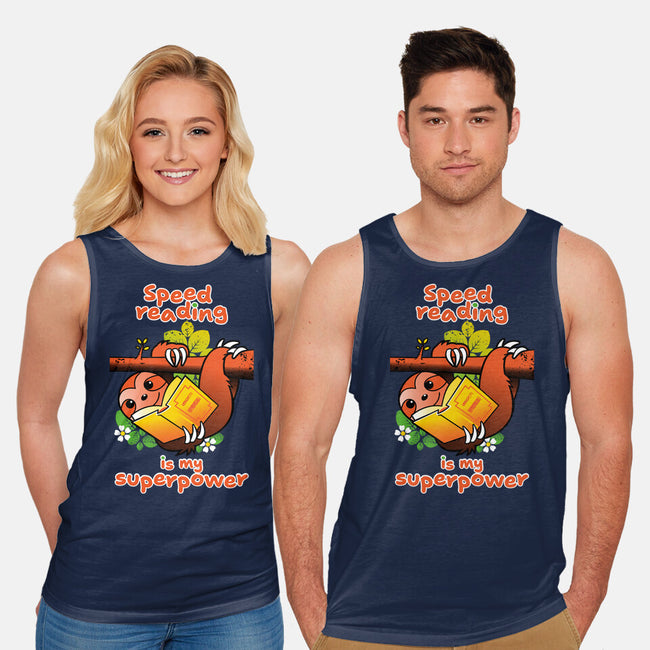 Speed Reading-Unisex-Basic-Tank-imisko