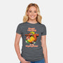 Speed Reading-Womens-Fitted-Tee-imisko