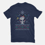 Snowy Christmas Friends-Youth-Basic-Tee-katiestack.art