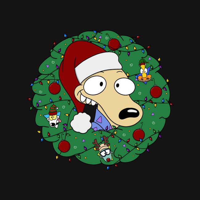 Rockoing Around The Christmas Tree-Womens-Basic-Tee-Alexhefe