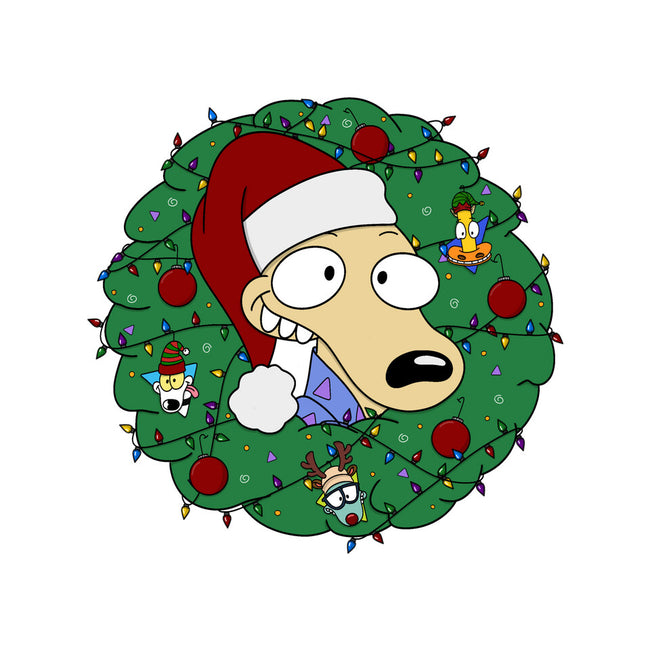 Rockoing Around The Christmas Tree-Youth-Crew Neck-Sweatshirt-Alexhefe