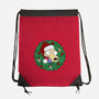 Rockoing Around The Christmas Tree-None-Drawstring-Bag-Alexhefe