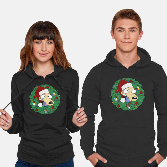 Rockoing Around The Christmas Tree-Unisex-Pullover-Sweatshirt-Alexhefe