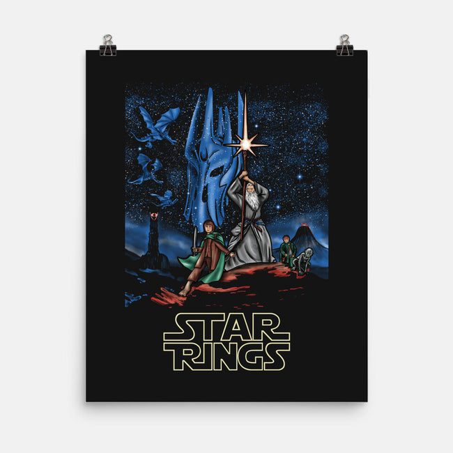 Star Rings-None-Matte-Poster-NMdesign