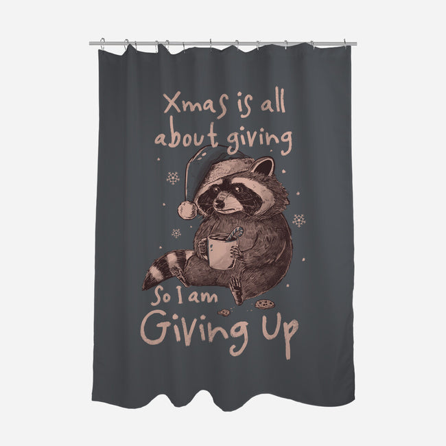 Giving Up Christmas-None-Polyester-Shower Curtain-eduely