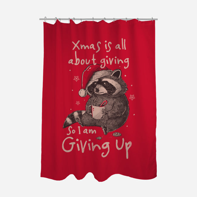 Giving Up Christmas-None-Polyester-Shower Curtain-eduely