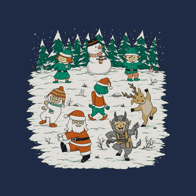 Christmas Dance-Womens-Basic-Tee-pigboom