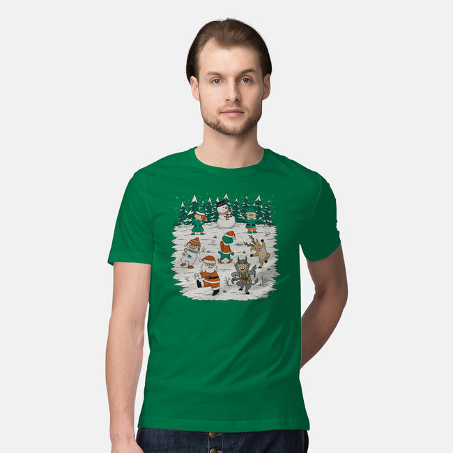 Christmas Dance-Mens-Premium-Tee-pigboom