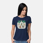Christmas Dance-Womens-Basic-Tee-pigboom