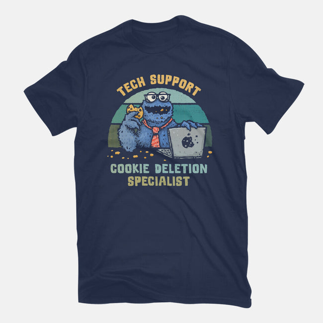 Cookie Deletion Specialist-Womens-Basic-Tee-kg07