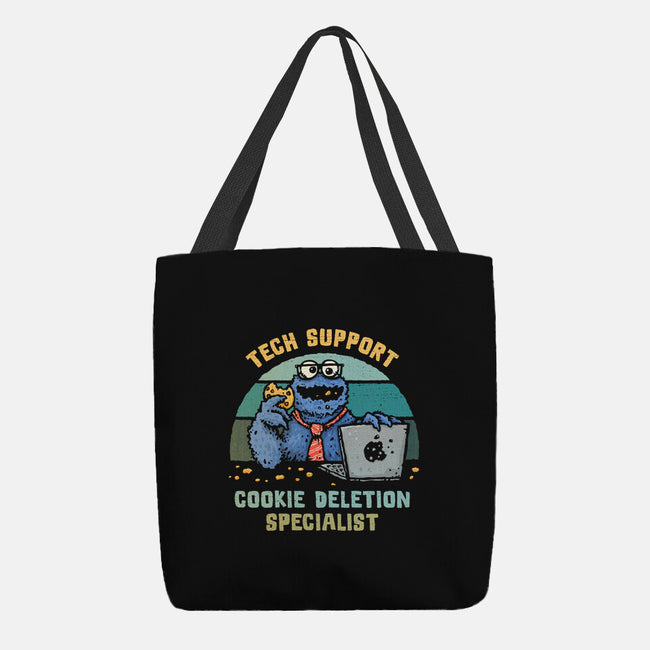 Cookie Deletion Specialist-None-Basic Tote-Bag-kg07