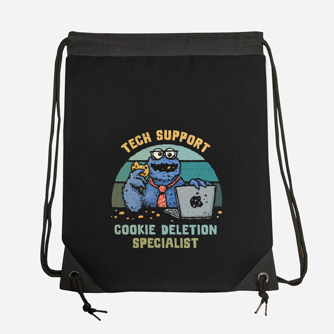 Cookie Deletion Specialist-None-Drawstring-Bag-kg07