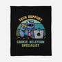 Cookie Deletion Specialist-None-Fleece-Blanket-kg07