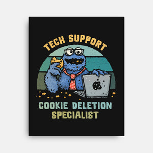 Cookie Deletion Specialist-None-Stretched-Canvas-kg07