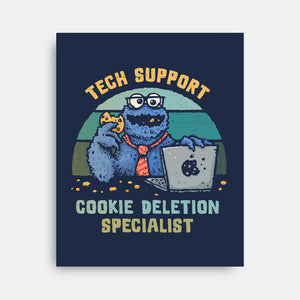 Cookie Deletion Specialist-None-Stretched-Canvas-kg07