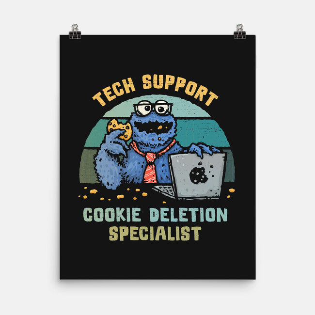 Cookie Deletion Specialist-None-Matte-Poster-kg07