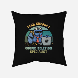 Cookie Deletion Specialist-None-Removable Cover w Insert-Throw Pillow-kg07