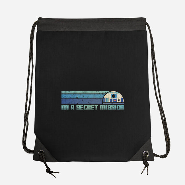 On A Secret Mission-None-Drawstring-Bag-kg07