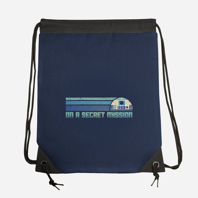 On A Secret Mission-None-Drawstring-Bag-kg07